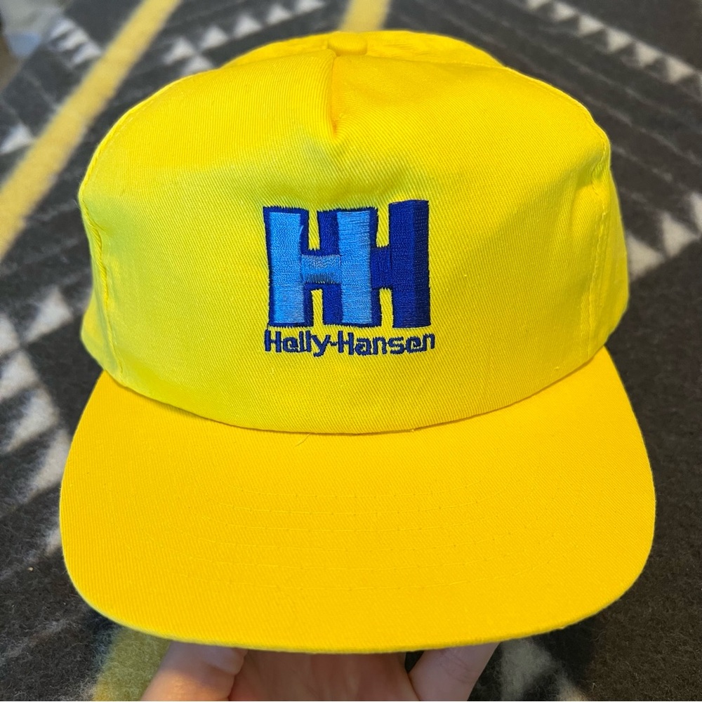 Vintage Helly Hansen adjustable SnapBack hat